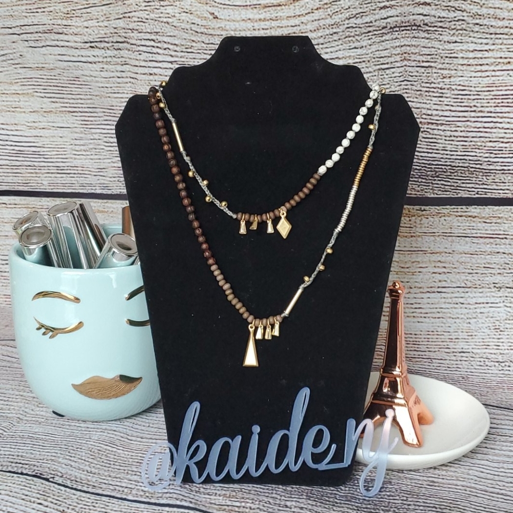 Stella & Dot Reina Necklace - Neutral